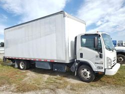 Salvage trucks for sale at Fresno, CA auction: 2016 Isuzu NRR BOX Truck