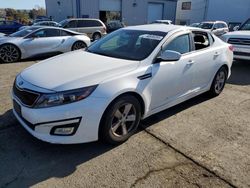 Salvage cars for sale at Vallejo, CA auction: 2015 KIA Optima LX