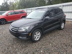 Salvage cars for sale at Riverview, FL auction: 2017 Volkswagen Tiguan S