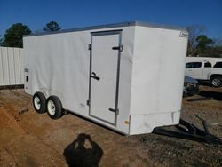 Salvage trucks for sale at Eight Mile, AL auction: 2019 Haulmark PP716T2 Enclosed Cargo Trailer