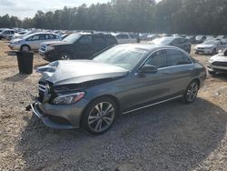 Salvage cars for sale at Eight Mile, AL auction: 2017 Mercedes-Benz C300