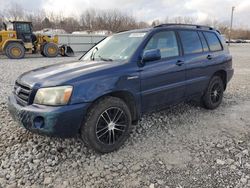 Salvage cars for sale at Barberton, OH auction: 2005 Toyota Highlander Limited