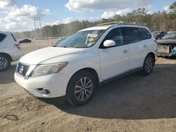 Salvage cars for sale at Greenwell Springs, LA auction: 2014 Nissan Pathfinder S