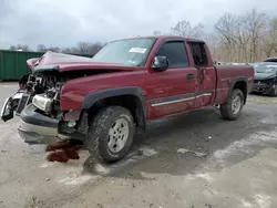 Salvage trucks for sale at Ellwood City, PA auction: 2005 Chevrolet Silverado K1500