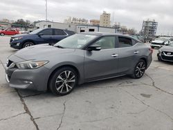 Salvage cars for sale at New Orleans, LA auction: 2016 Nissan Maxima 3.5S