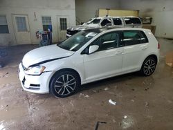 Salvage cars for sale at Davison, MI auction: 2016 Volkswagen Golf S/SE