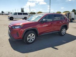 Salvage cars for sale at Miami, FL auction: 2022 Toyota Rav4 LE