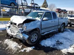 Salvage trucks for sale at Denver, CO auction: 2000 Toyota Tundra Access Cab