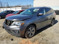 Nissan salvage cars for sale: 2017 Nissan Pathfinder S