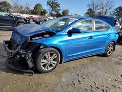 Hyundai salvage cars for sale: 2018 Hyundai Elantra SEL