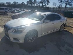 Salvage cars for sale at Byron, GA auction: 2016 Lexus LS 460