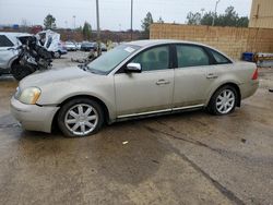 Salvage cars for sale at Gaston, SC auction: 2006 Ford Five Hundred Limited