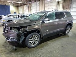 Salvage cars for sale at Woodhaven, MI auction: 2019 GMC Acadia SLE