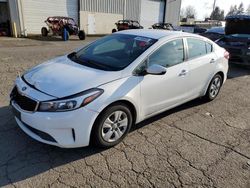 Salvage cars for sale at Woodburn, OR auction: 2018 KIA Forte LX