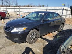 Salvage cars for sale at Spartanburg, SC auction: 2011 Toyota Camry Base