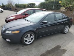 Salvage cars for sale at San Martin, CA auction: 2005 Acura TL