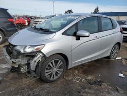 Salvage cars for sale from Copart Woodhaven, MI: 2015 Honda FIT EX