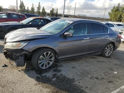 Honda salvage cars for sale: 2015 Honda Accord Sport