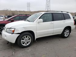 Salvage cars for sale at Littleton, CO auction: 2006 Toyota Highlander Hybrid