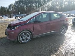 Salvage cars for sale at North Billerica, MA auction: 2017 Chevrolet Bolt EV LT