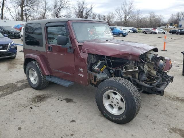 2003 Jeep Wrangler / TJ Sahara