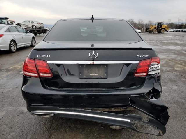 2016 Mercedes-Benz E 350 4matic