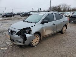 Salvage cars for sale at Oklahoma City, OK auction: 2012 Nissan Versa S