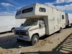 Salvage trucks for sale at Sun Valley, CA auction: 1984 Ford Econoline E350 Cutaway Van