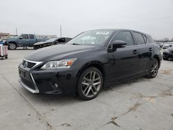 Salvage cars for sale at Grand Prairie, TX auction: 2016 Lexus CT 200