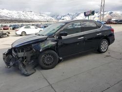 Salvage cars for sale at Farr West, UT auction: 2017 Nissan Sentra S