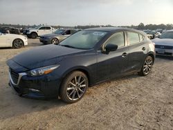 Salvage cars for sale from Copart Houston, TX: 2018 Mazda 3 Touring