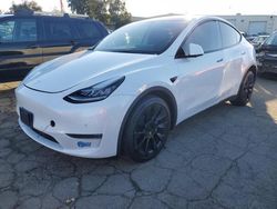 Salvage cars for sale at Martinez, CA auction: 2021 Tesla Model Y