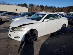 Salvage cars for sale at Exeter, RI auction: 2010 Lexus IS 250