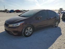 Salvage cars for sale at Arcadia, FL auction: 2018 KIA Forte LX