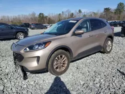 Salvage cars for sale from Copart Mebane, NC: 2021 Ford Escape SE