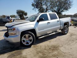 Chevrolet salvage cars for sale: 2018 Chevrolet Silverado C1500 Custom