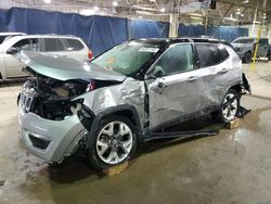 Salvage cars for sale at Woodhaven, MI auction: 2021 Jeep Compass Limited