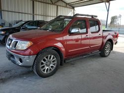 Salvage cars for sale at Cartersville, GA auction: 2010 Nissan Frontier Crew Cab SE