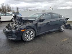 Salvage cars for sale at Portland, OR auction: 2017 Honda Civic LX