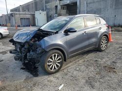 KIA Sportage salvage cars for sale: 2018 KIA Sportage EX