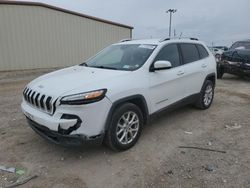 Salvage cars for sale from Copart Temple, TX: 2015 Jeep Cherokee Latitude