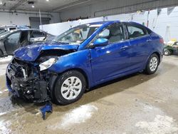 Salvage cars for sale at Candia, NH auction: 2016 Hyundai Accent SE