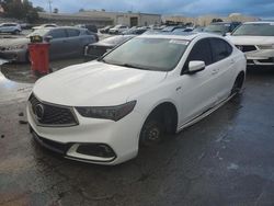 Acura tlx Vehiculos salvage en venta: 2018 Acura TLX TECH+A