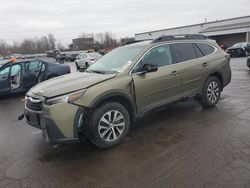 Salvage cars for sale at New Britain, CT auction: 2020 Subaru Outback Premium