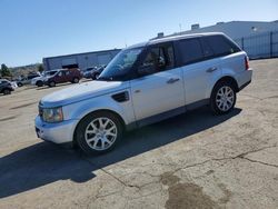 Salvage cars for sale at Vallejo, CA auction: 2007 Land Rover Range Rover Sport HSE