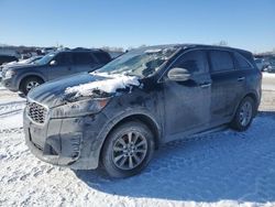 Salvage cars for sale at Kansas City, KS auction: 2019 KIA Sorento L