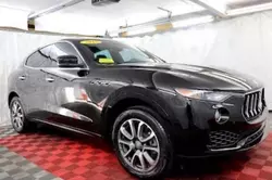 Salvage cars for sale at North Billerica, MA auction: 2019 Maserati Levante