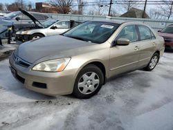 Honda Vehiculos salvage en venta: 2007 Honda Accord LX