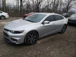 Salvage cars for sale at Cicero, IN auction: 2018 Chevrolet Malibu LT