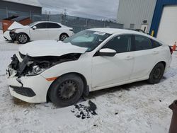 Salvage cars for sale at Elmsdale, NS auction: 2017 Honda Civic LX